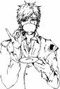 Wrenmae tea drinker inked.jpg